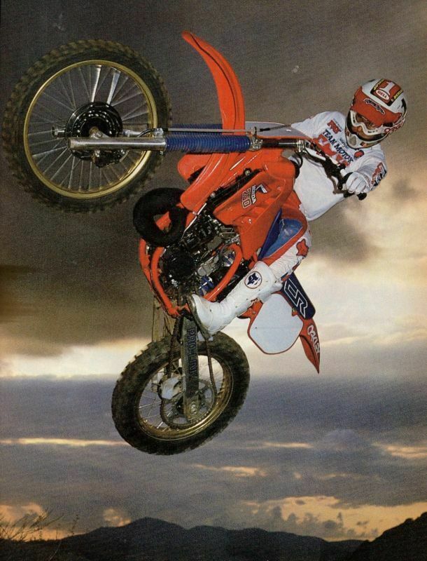 RICK JOHNSON Poster KTM Honda Yamaha SX/MX Motocross Supercross E - POSTER 20x30
