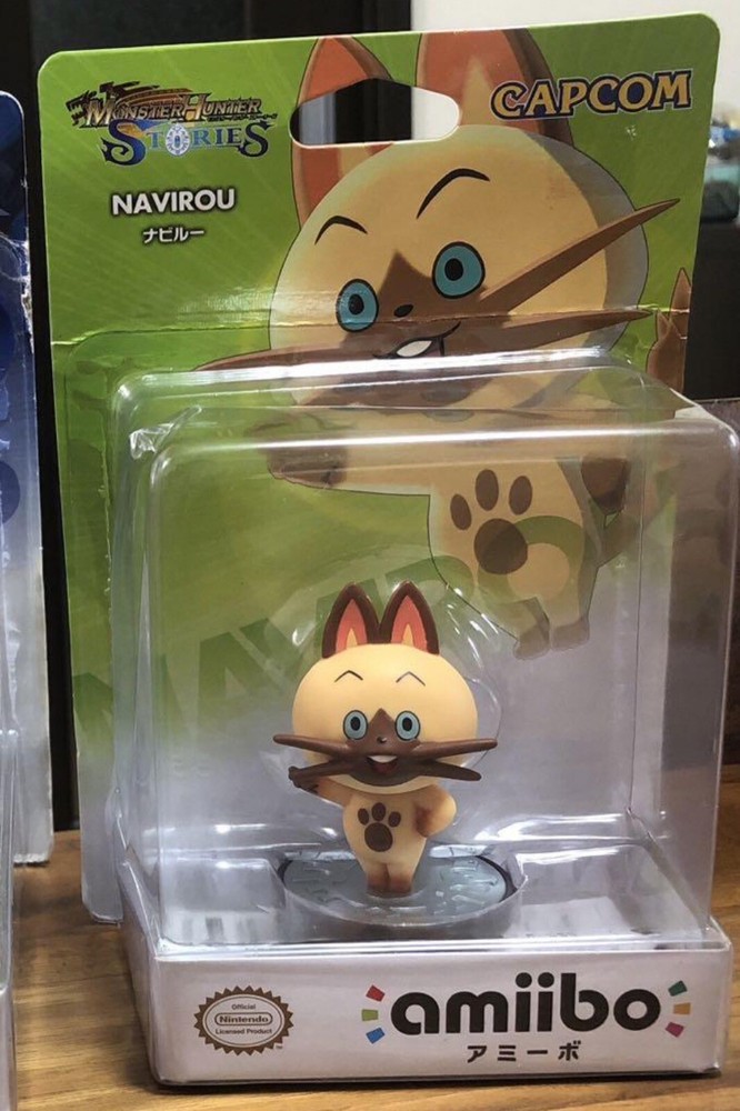 Nintendo Amibo Monster Hunter Stories Navirou Only Released In Japan-image