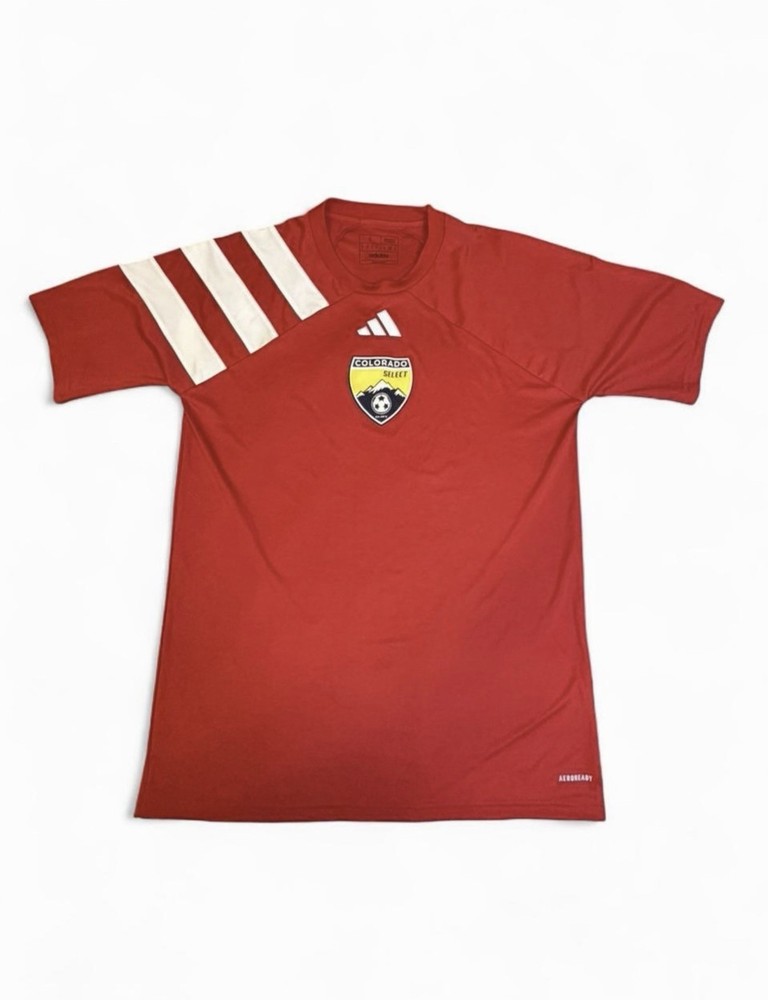 Adidas Colorado Select Soccer Jersey Red Size S Training Football Shirt