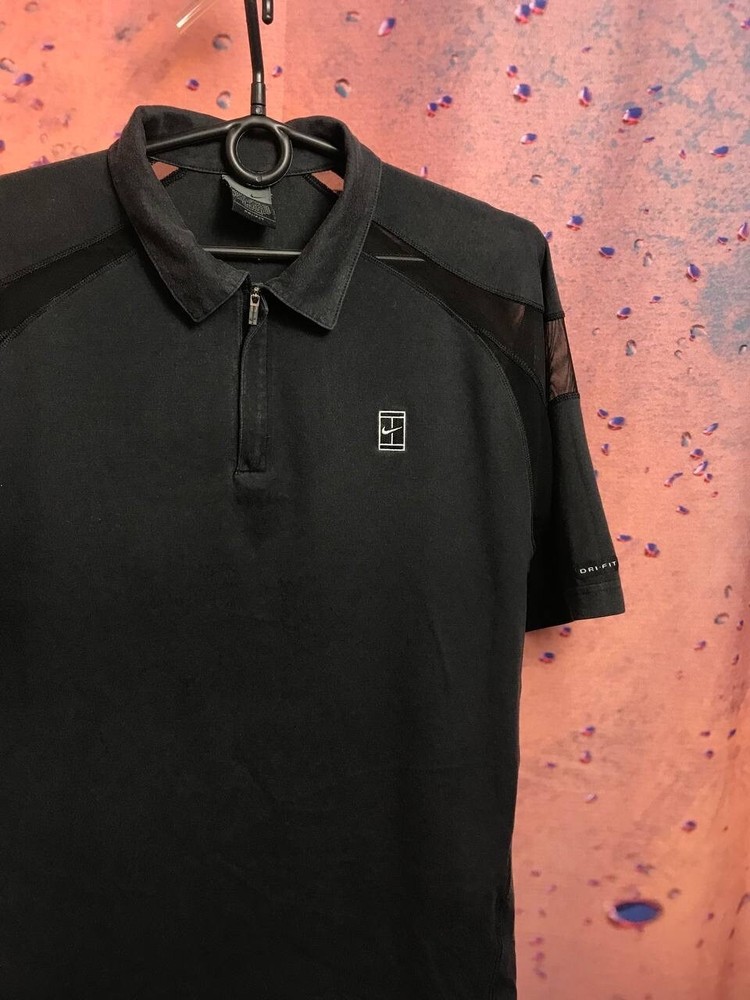 Vintage nike court streetwear polo tee