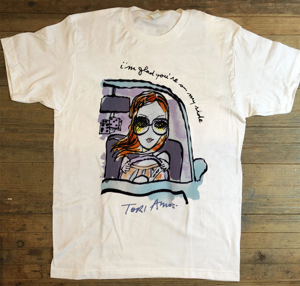 VTG Tori Amos I'm Glad You're On My Side Tour  White S to 5XL Tee Shirt VK294