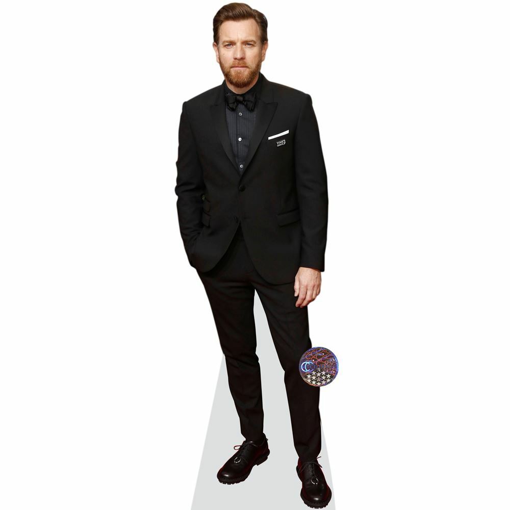 Ewan McGregor (Black Suit) Mini Size Cutout