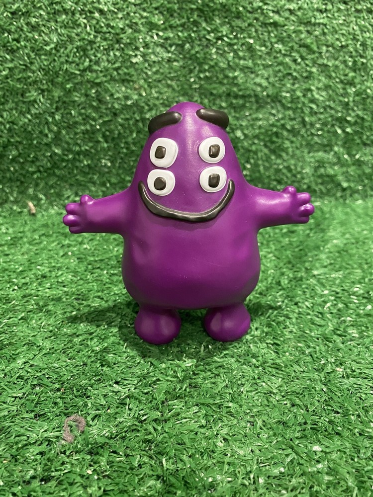 McDonald's Grimace Figure Cactus Plant Flea Market 2022 Adult Happy Meal