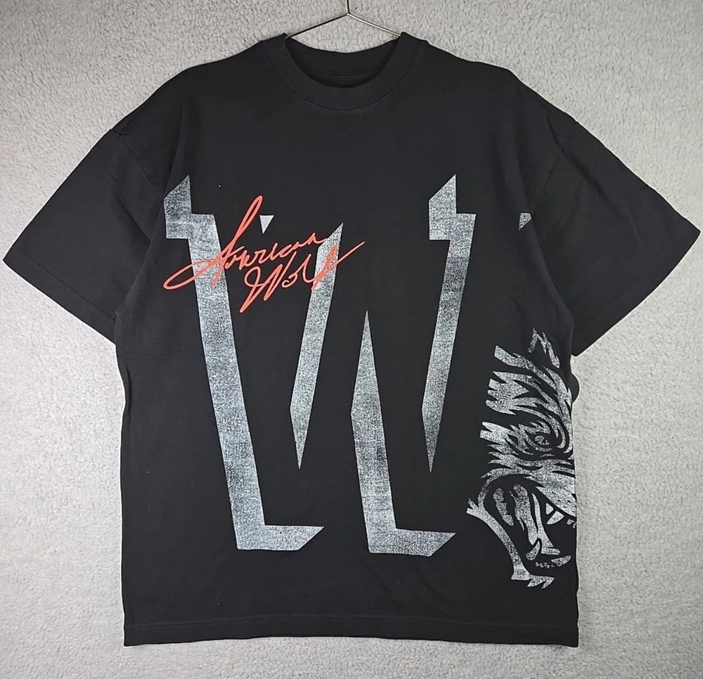 Darc Sport Chicago Wolves Premium Vintage Tee Men’s Medium Black Oversized NWT