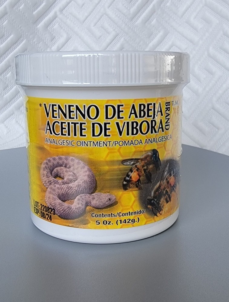 ❤ VENENO DE ABEJA ACEITE DE VIBORA Analgesic Ointment BON balm Pomada Analgesico-image