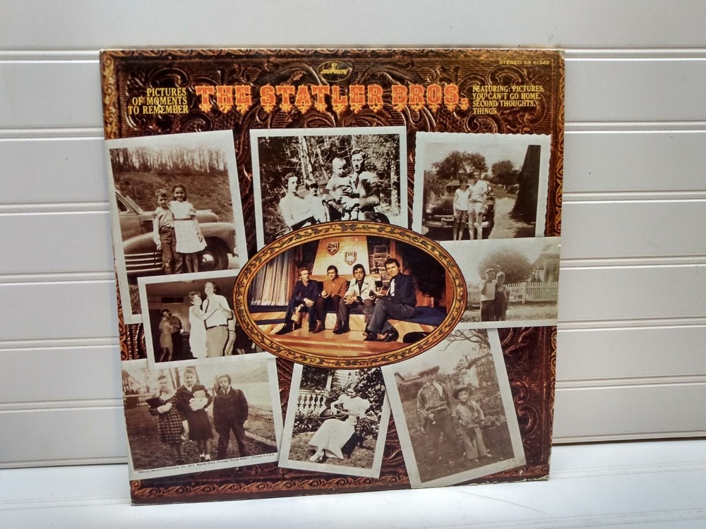 Statler Bros. Pictures of Moments to Remember Album LP Vinyl Music