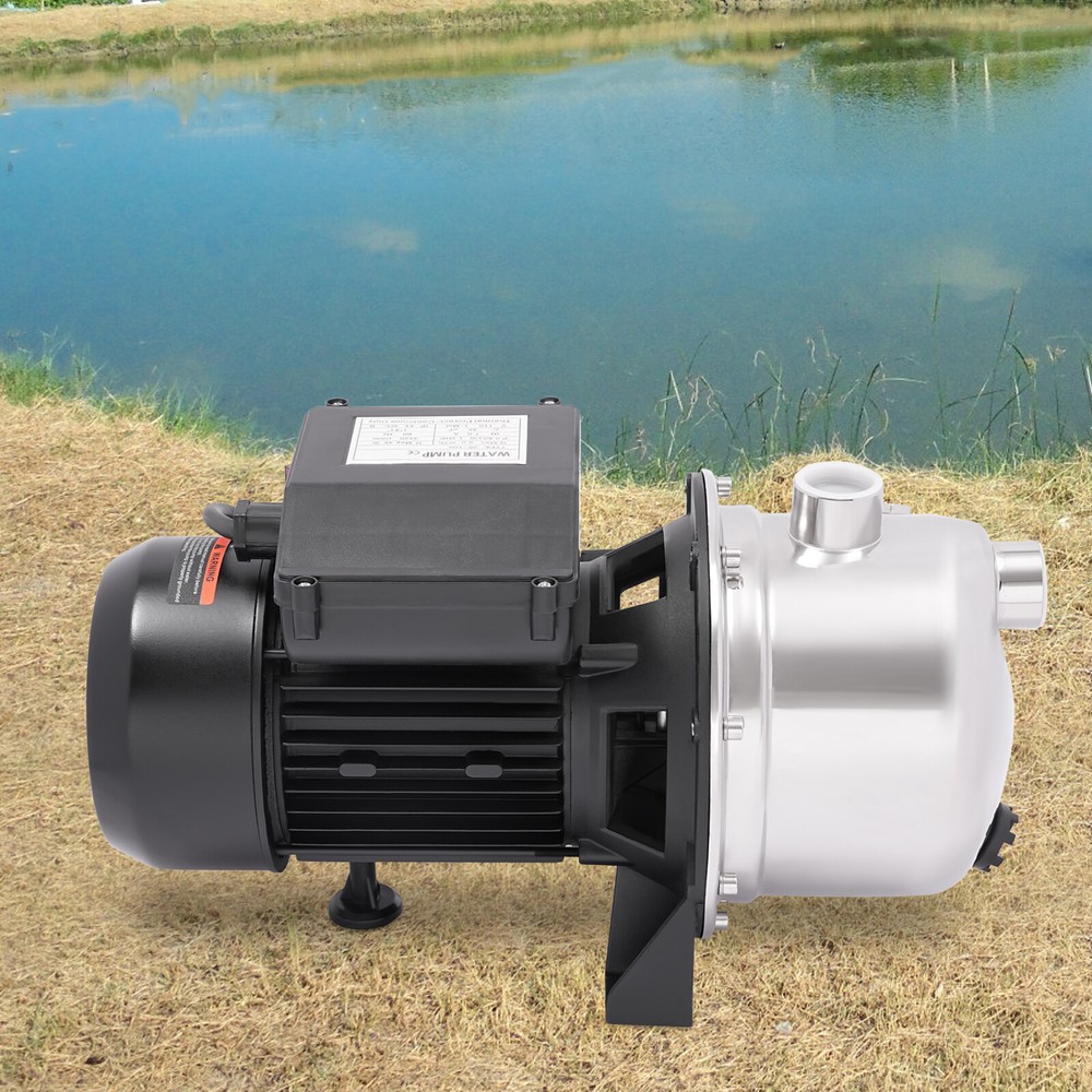 1.2HP 110V Shallow Well Jet Pump, Lawn Irrigation Pump for Home Farm Garden Lawn