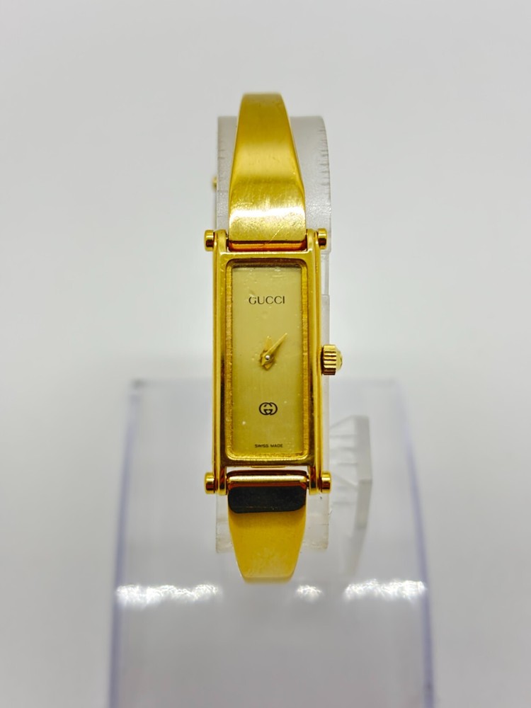 [ Exc+5 ] GUCCI 1500 Watch Gold Dial Women’s Watch Used Working F/S Japan