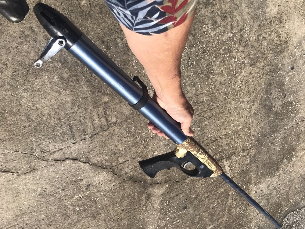 Vintage Technisub Jaguar Spear Gun  007 James Bond Model Made In Italy