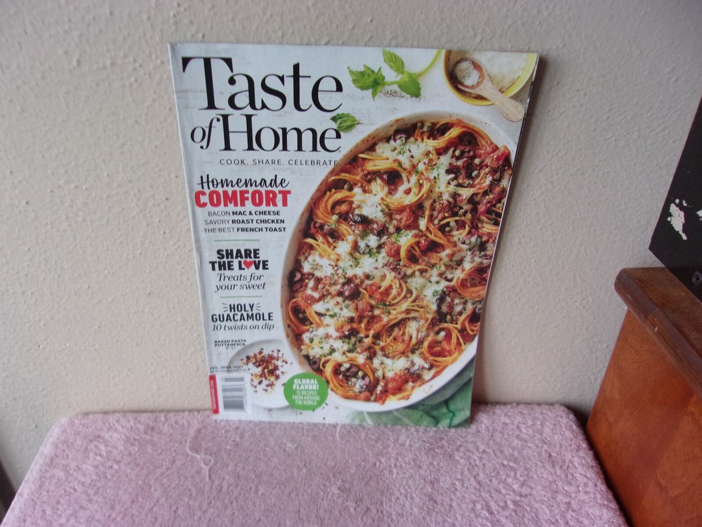 TASTE OF HOME  MAGAZINE EDITED by A THOUSAND COUNTRY COOKS...FEB / MARCH, 2021-image