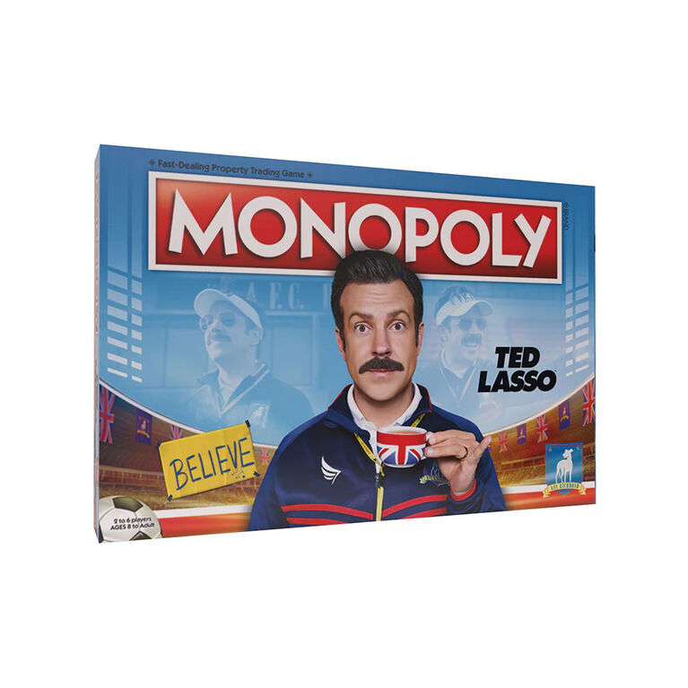 Grosnor USAopoly MONOPOLY: Ted Lasso - English Edition