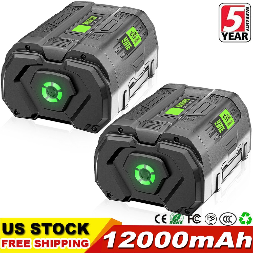 Pack For EGO Power+ 56V 12Ah Lithium-ion Battery BA4200 BA2800T BA2240 BA1400