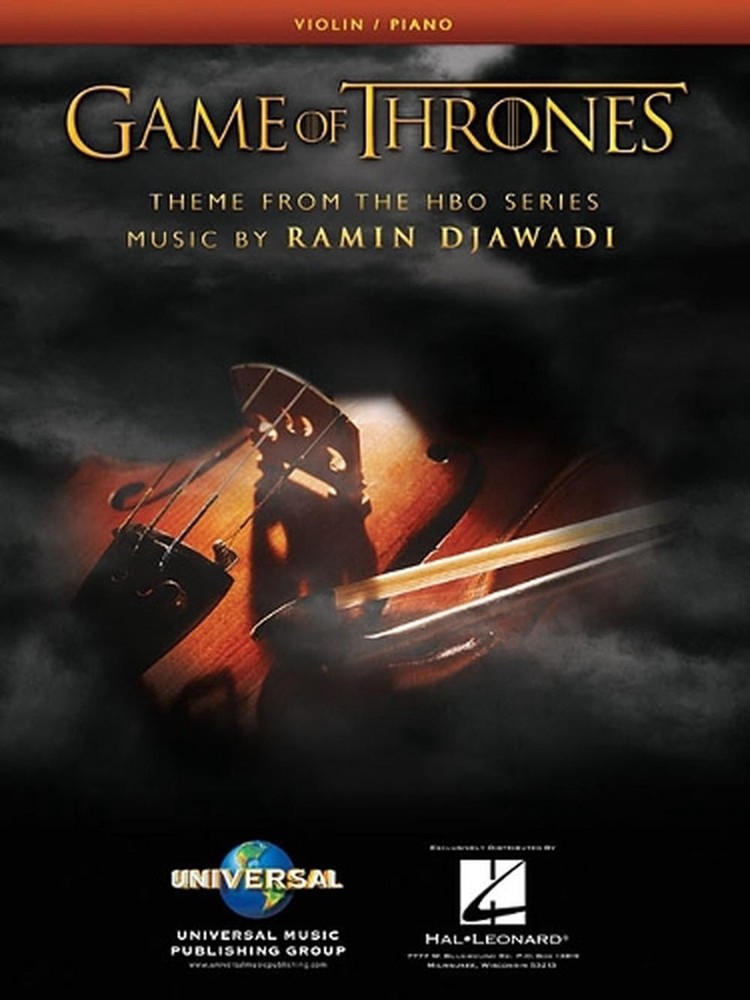 Game of Thrones Violin and Piano Sheet Music by Ramin Djawadi 2018 Paperback