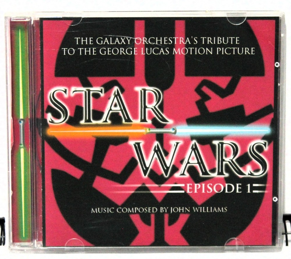 Galaxy Orchestra STAR WARS (EPISODE 1) Soundtrack CD George Lucas, John Williams