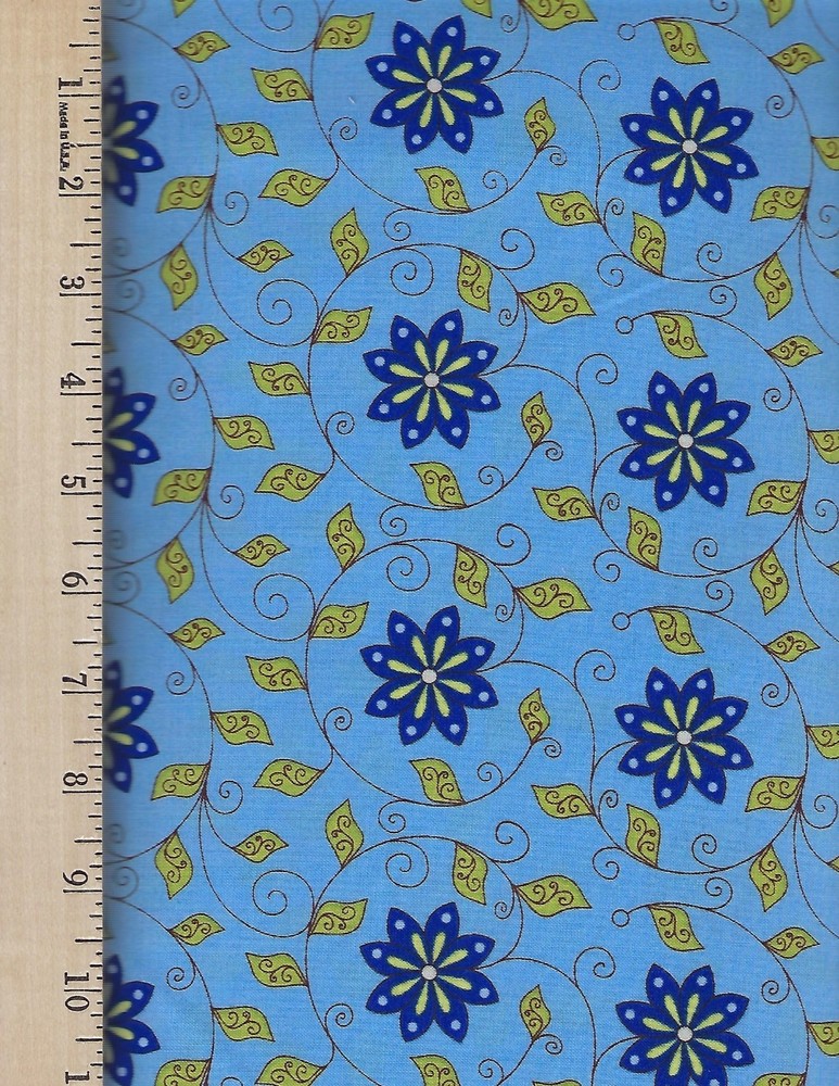 ABIGAIL 22227-B Quilting Treasures 100% Cotton Fabric Sold by Yard-image