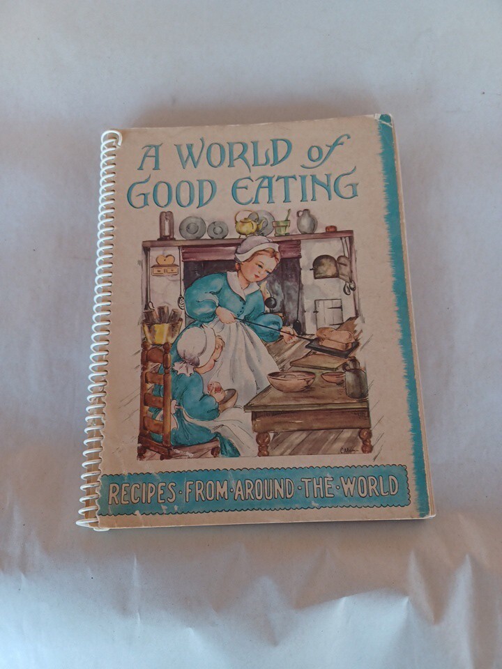 Global Cuisine Cookbook with Color Photos – Spiral Bound-image