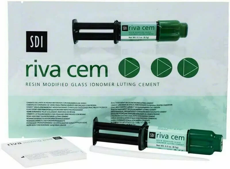 SDI RivaCem Self-Cure Radiopaque Resin-Modified Glass Ionomer Luting Cement