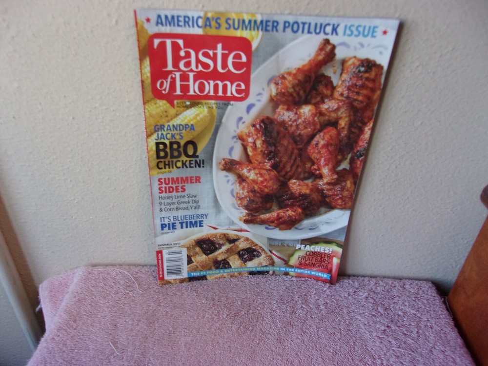 TASTE OF HOME  MAGAZINE EDITED by A THOUSAND COUNTRY COOKS...SUMMER, 2017-image