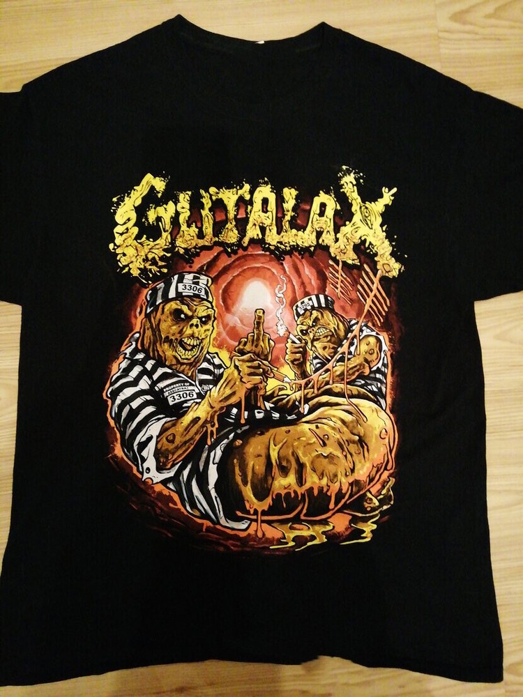 Vintage Gutalax Band Concert 2024 Black All Size Shirt Unisex Gift Unique