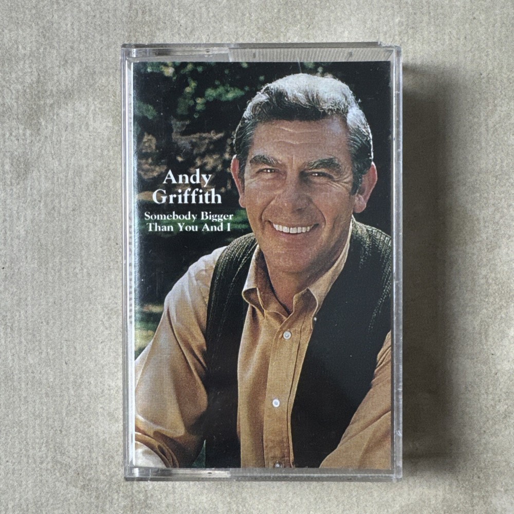 Andy Griffith Somebody Bigger Than You And I Cassette Tape Time Warner