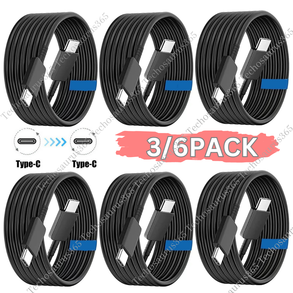 USB-C To Type-C Cable Fast PD Charger Lot For Samsung Android Charging Cord