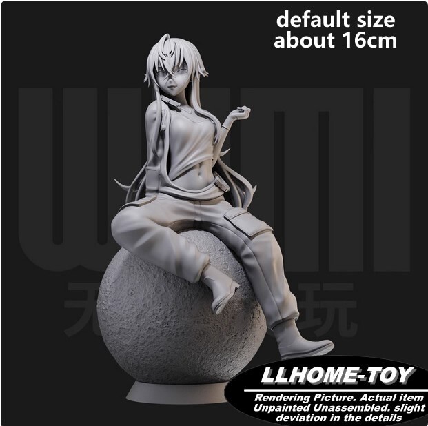 Anime Vampire Irina Lumine 3D Printed Unpainted Resin DIY Figure Model