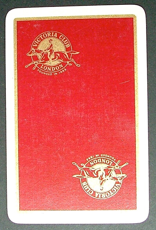 1 x Joker Card Single Swap Victoria Club London AD 293 Collectible-image