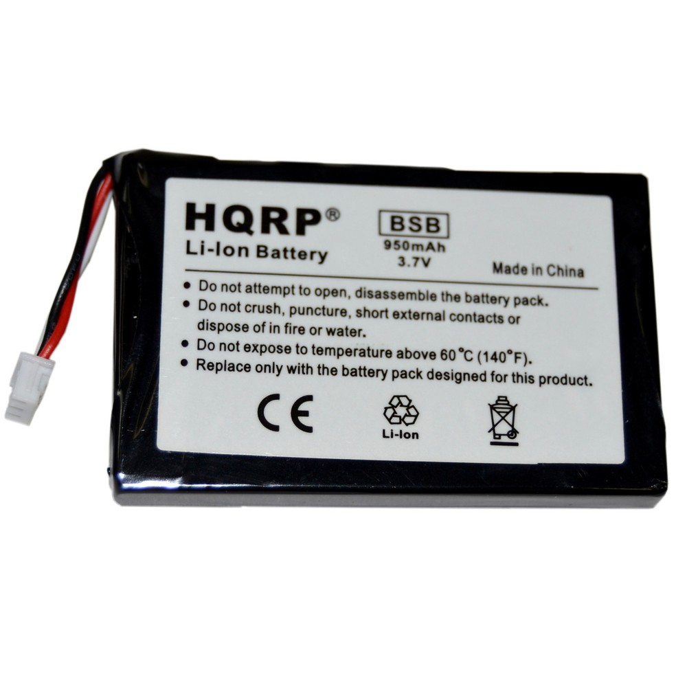 HQRP Battery for Portable Stereo Speaker System, Digital Book Reader TV Remote