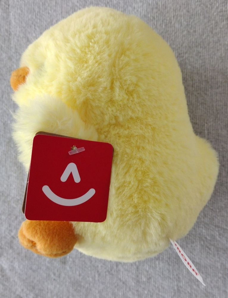 NEW Aurora Round Rolly Pet Chickadee Chick Easter Spring Stuffed Animal 5