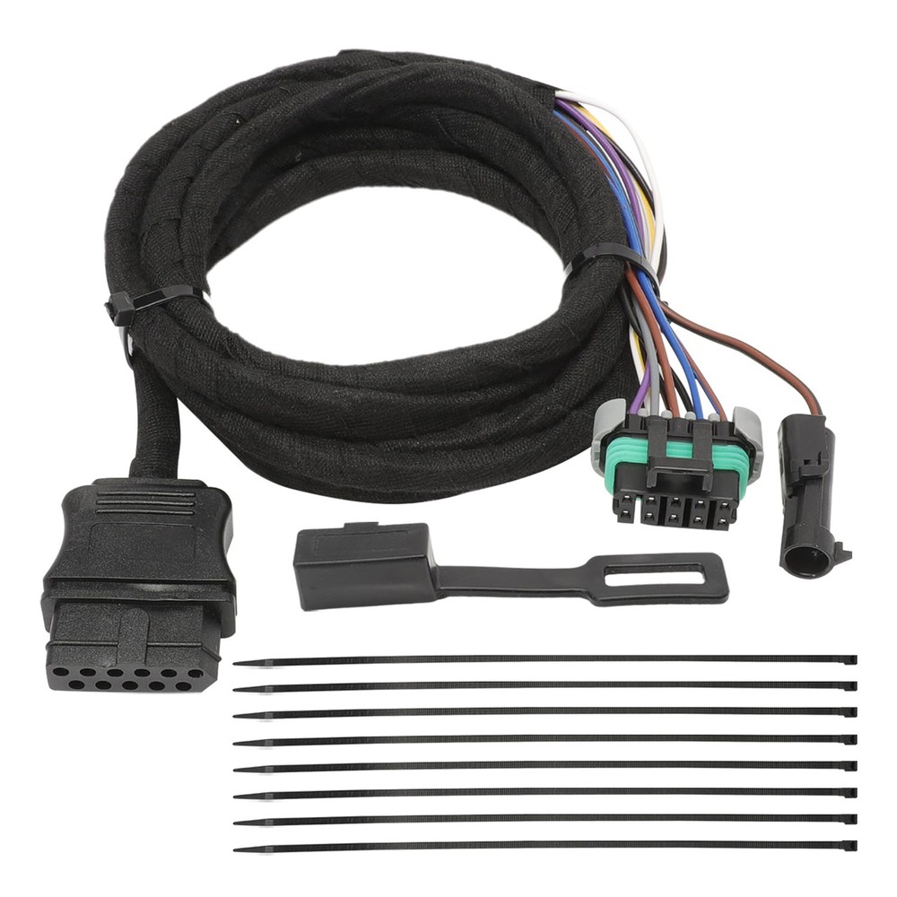 11 Pin Vehicle Side Light Wiring Harness with Dust Cover Compatible for Weste...