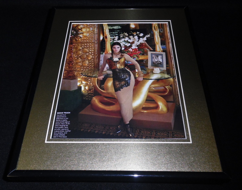 Kendall Jenner 2016 Framed 11x14 Photo Display