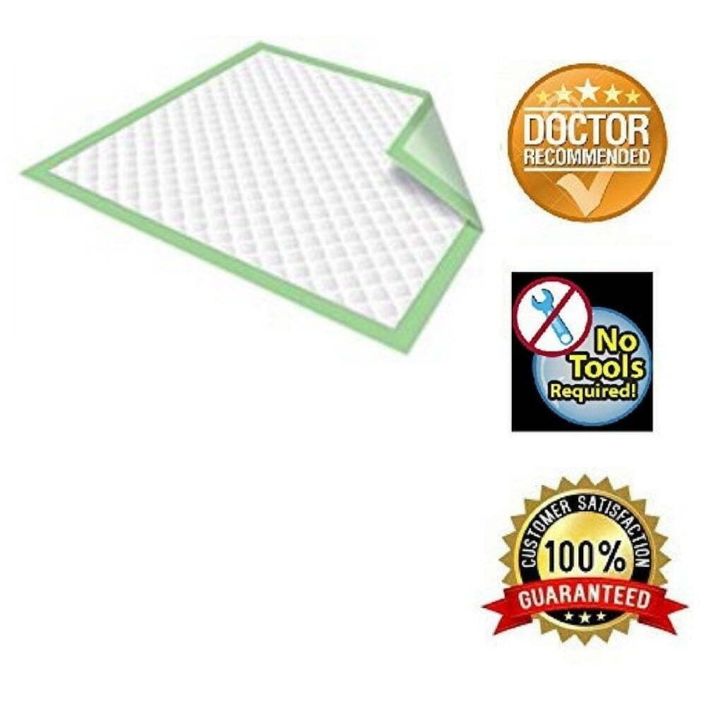 50/Pack Disposable Underpads 23 x 36, Waterproof Mattress Protector