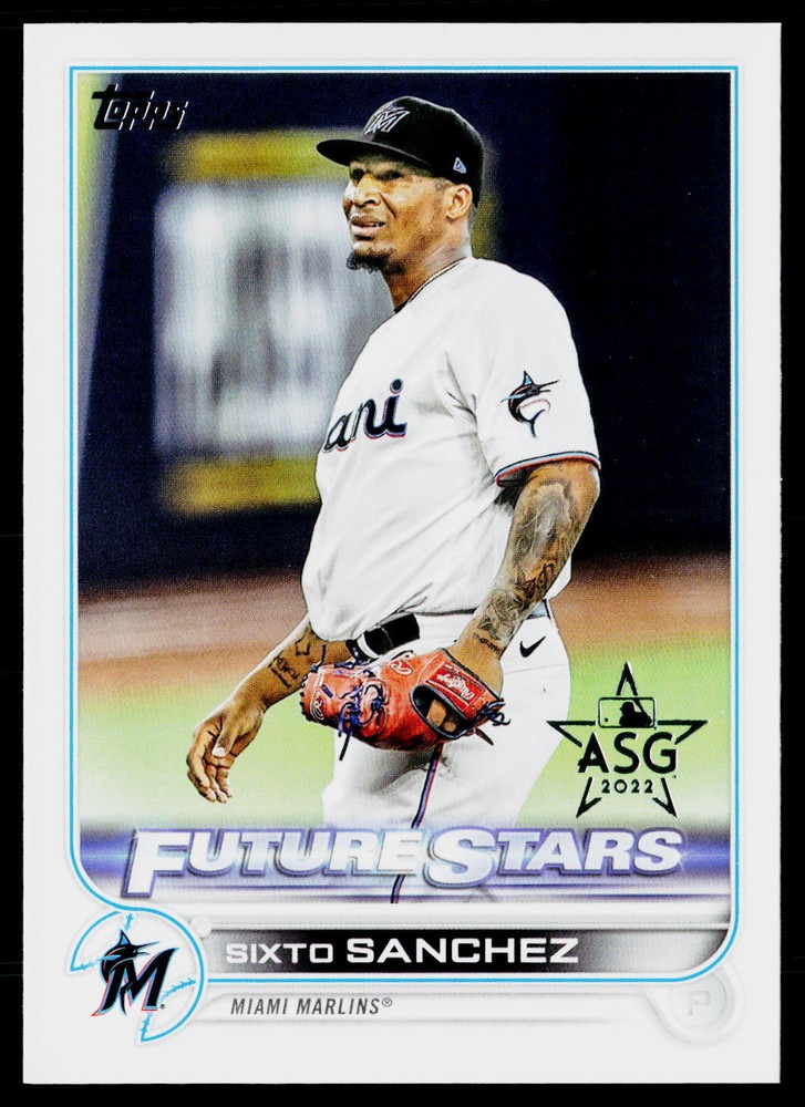 Sixto Sanchez 2022 Topps All-Star Game Stamped #621 Miami Marlins Rookie Card