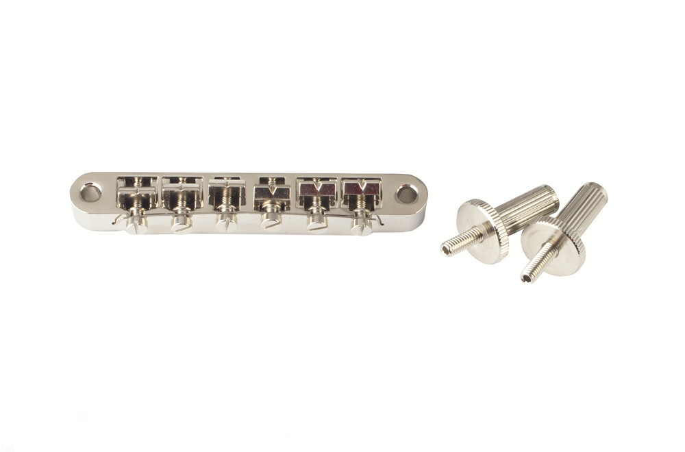 ABR-1 Tune-O-Matic Bridge For Gibson Style Guitars-Nickel-image