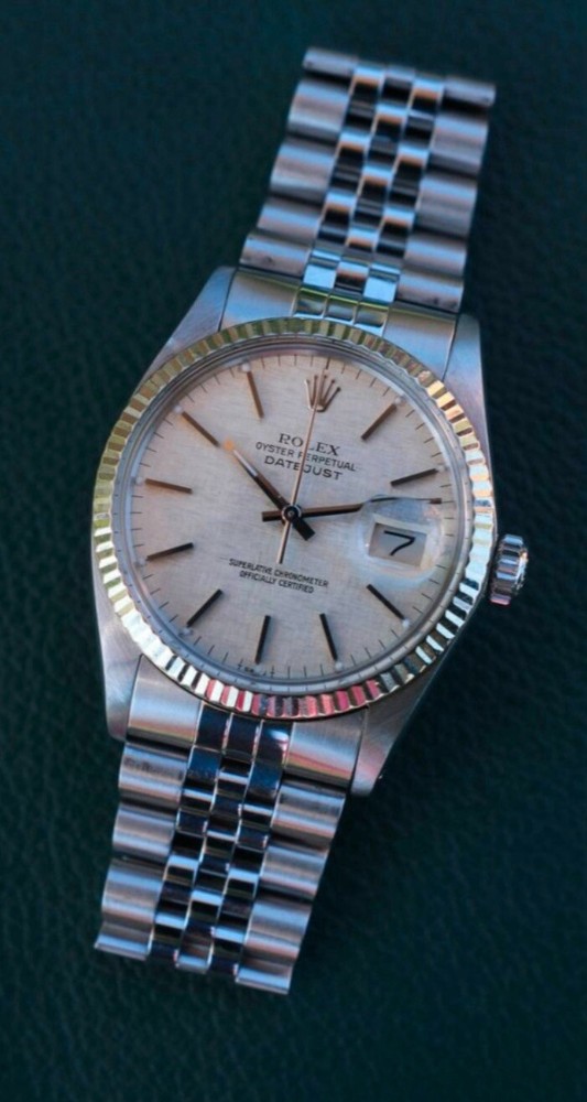 Rolex Datejust 16014 LINEN DIAL