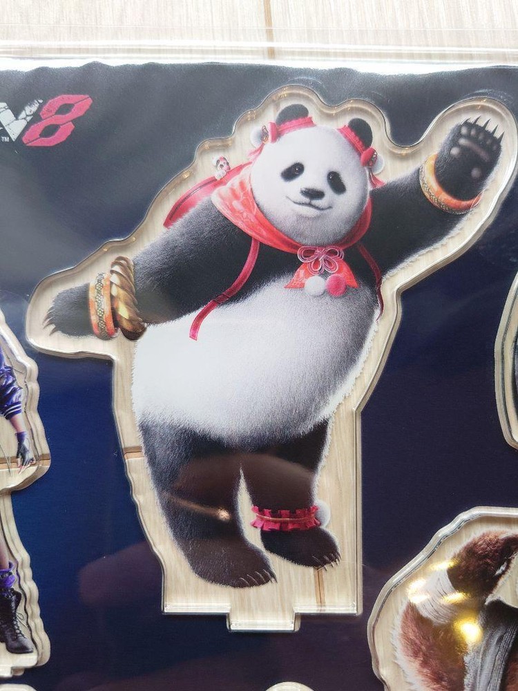 TEKKEN 8 Special Edition Acrylic Stand Panda Figure Asobi Store Anime Goods