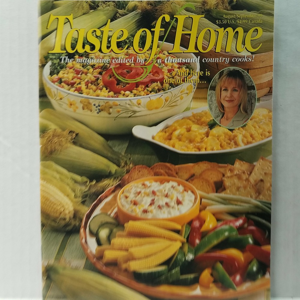 Taste Of Home Aug/Sep 1999 Edited By A Thousand Country Cooks!   D-image