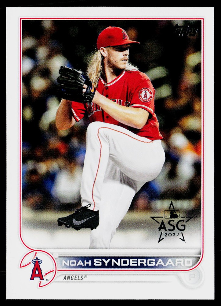 Noah Syndergaard 2022 Topps All-Star Game Stamped #584 LA Angels
