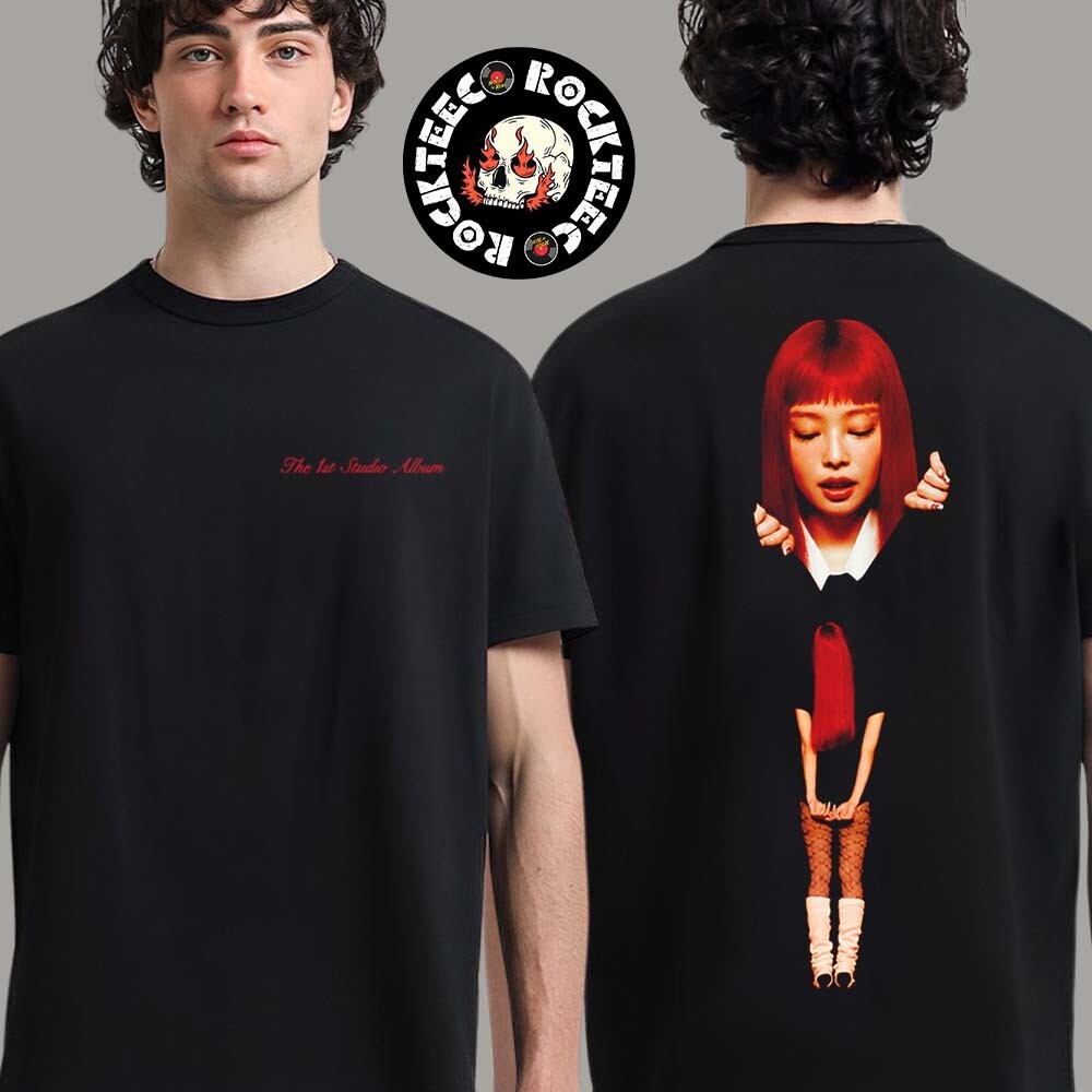 Jennie Ruby Black Album Unisex Two-Sided T-Shirt