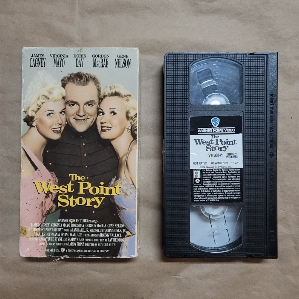 West Point Story 1950 Classic Military Drama on VHS