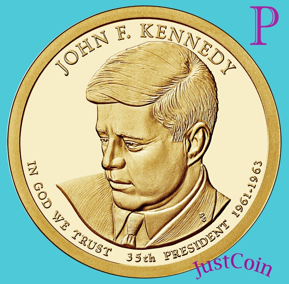 2015-P JOHN F KENNEDY PRESIDENTIAL DOLLAR UNCIRCULATED FROM MINT ROLLS