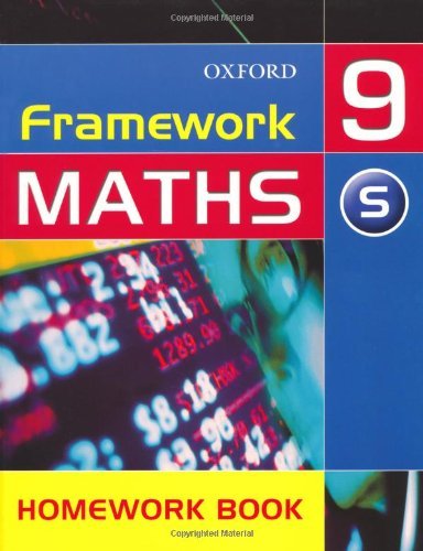 Framework Maths: Support Homework Book Year 9 By etc. David Cape