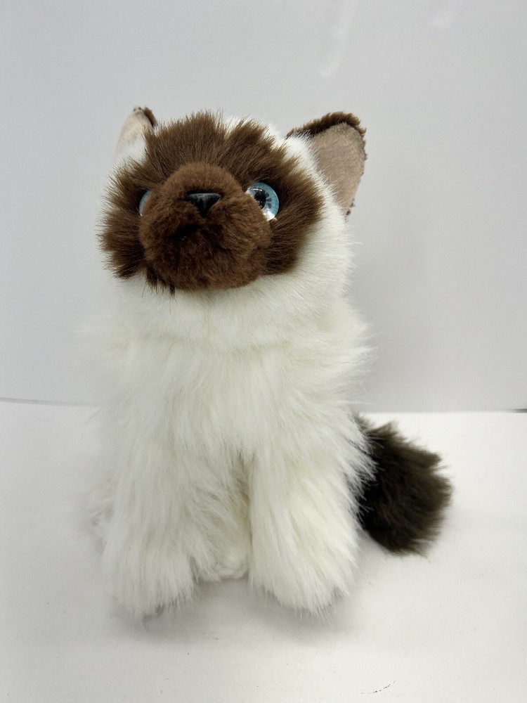 Aurora Siamese Himalayan Cat Plush 10