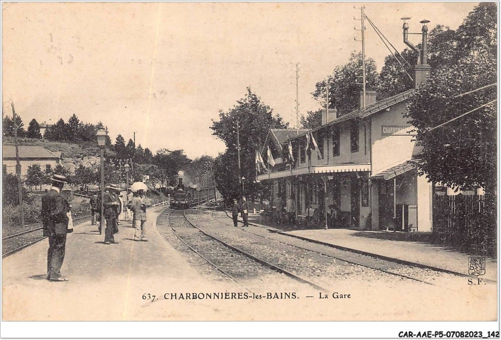 CAR-AAEP5-69-0469 - CHARBONNIERES-LES-BAINS - The Station