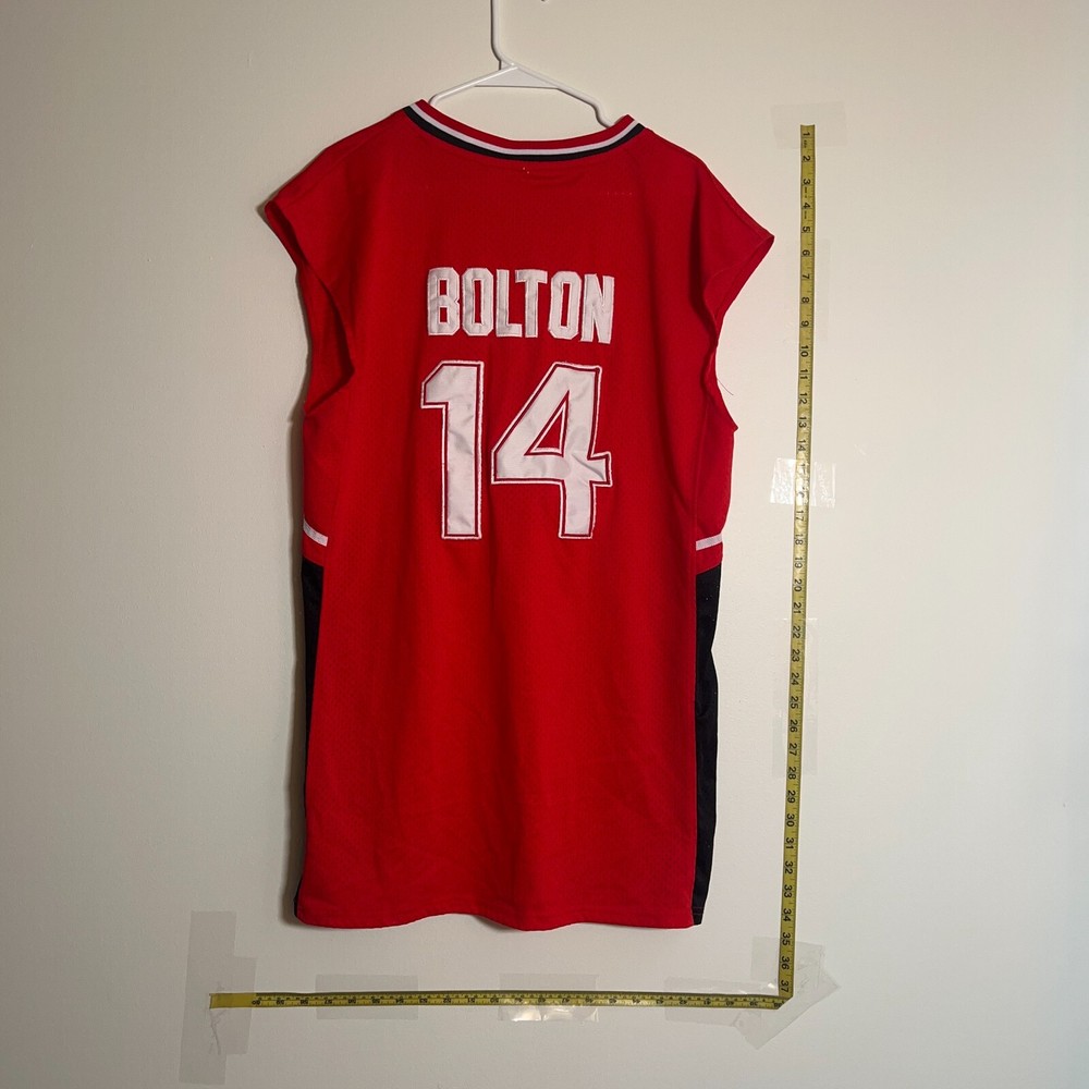 Troy Bolton Wildcats Jersey (Stitched) XL Red High School Musical