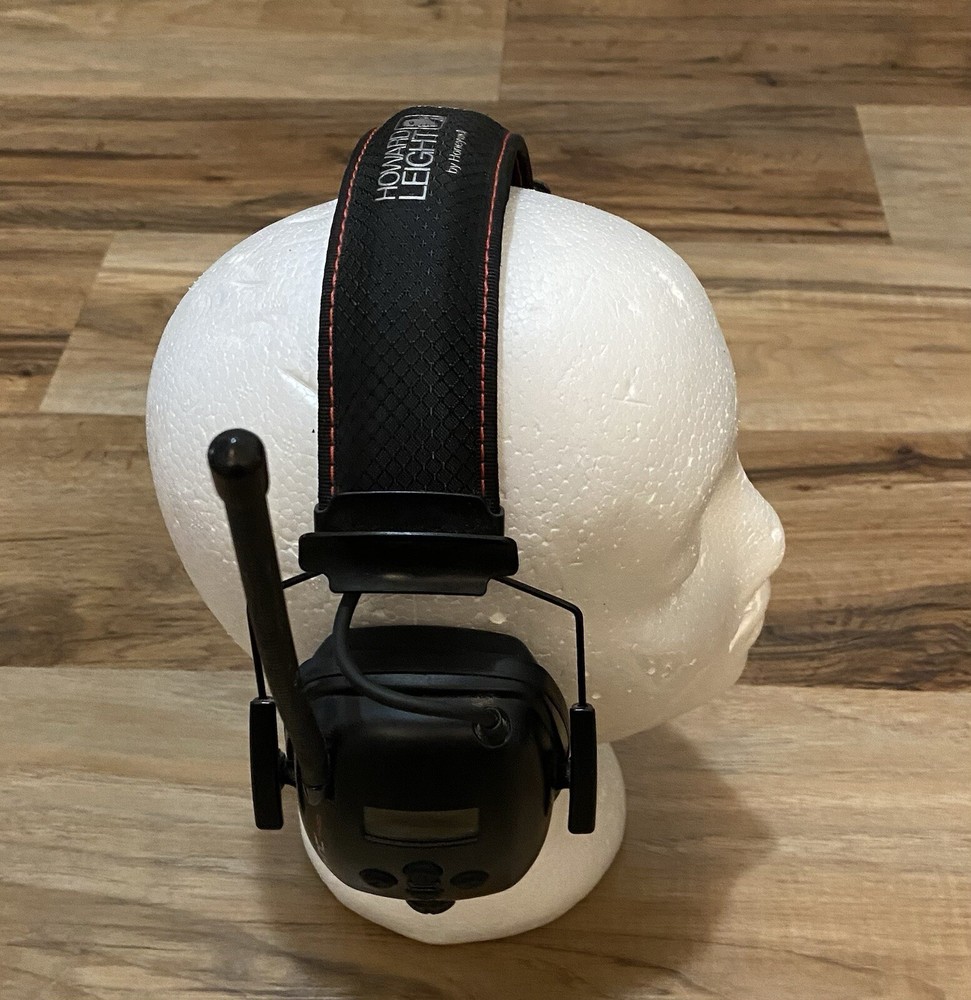 Honeywell Howard Leight 1030331 Electronic Ear Muffs 25 dB Sync Over-The-Head Hearing Protection