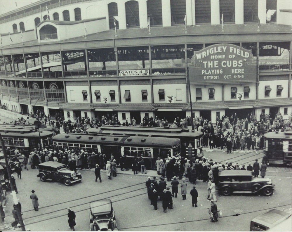 Wrigley Field World Series Vintage 8x10 Picture Celebrity Print