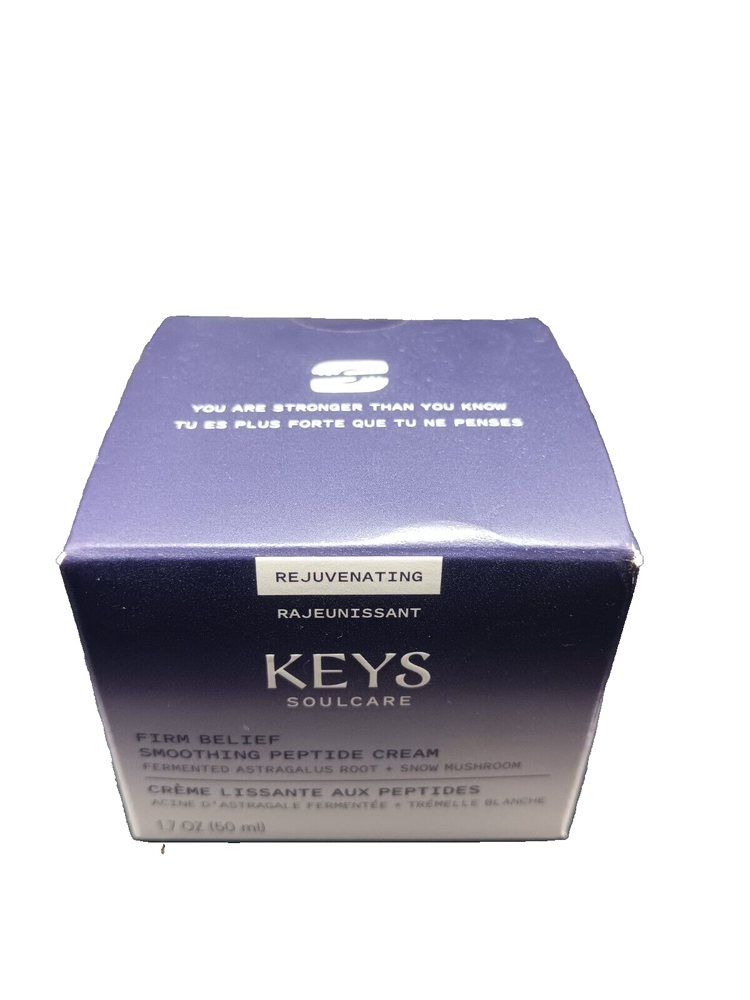 *NEW*Keys Soulcare Firm Belief Smoothing Peptide Cream 1.7 oz / 50 mL