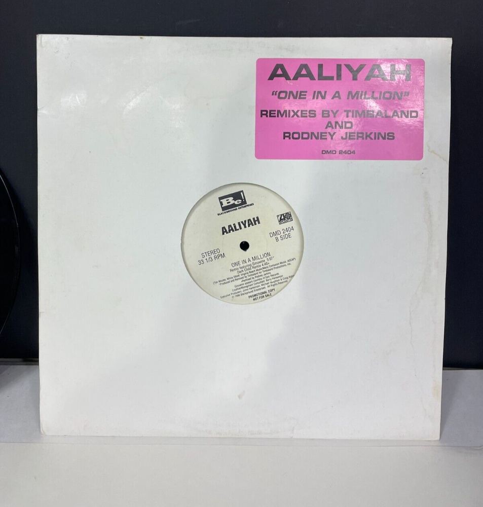 Aaliyah One In A Million 1996 Rare Original 12