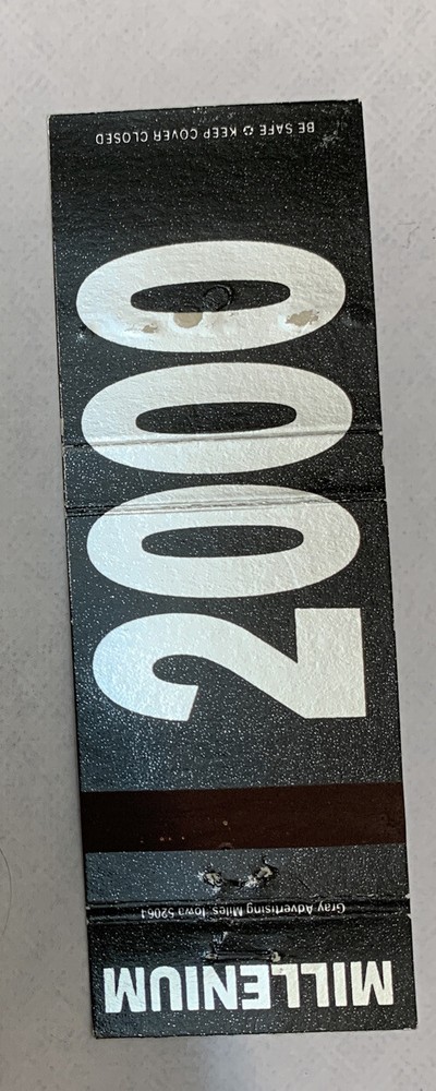 Vintage 2000 Garden State Matchcover Club Ad Matchbook Cover Collectible L0261-image